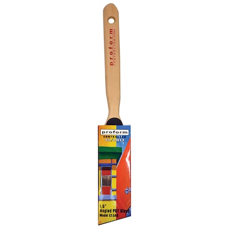 Proform 1-1/2" Angle Sash PBT (70/30) Bristle, Paint Brush C1.5AS